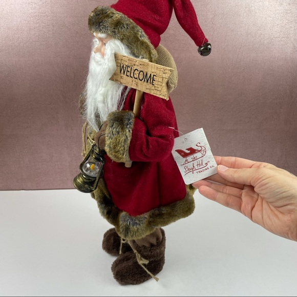 Sleigh Hill Trading Co Santa Figurine Holiday Christmas Decor - Picture 4 of 9